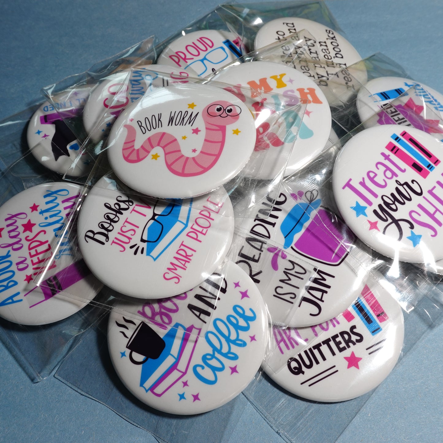 Bookish Pins