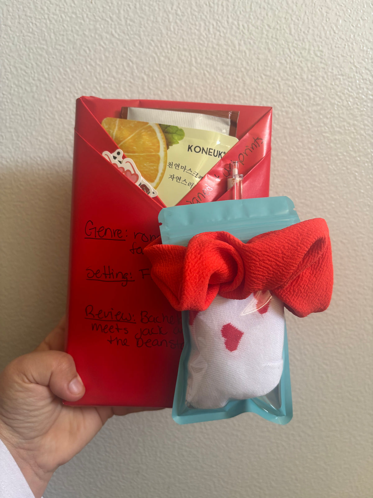 Plain Red Hair Tie Romantasy