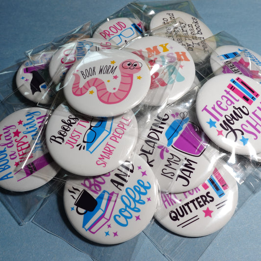 Bookish Pins