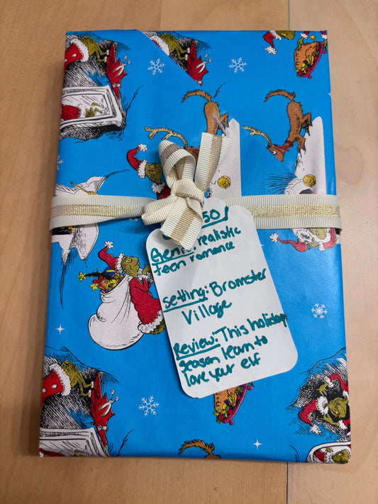 Green man wrapping paper